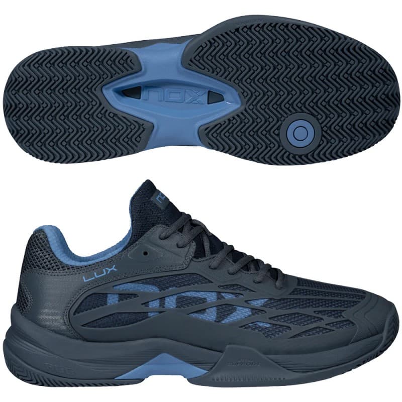 AT10 LUX Dark Slate Padel Shoes Size 9.5 US