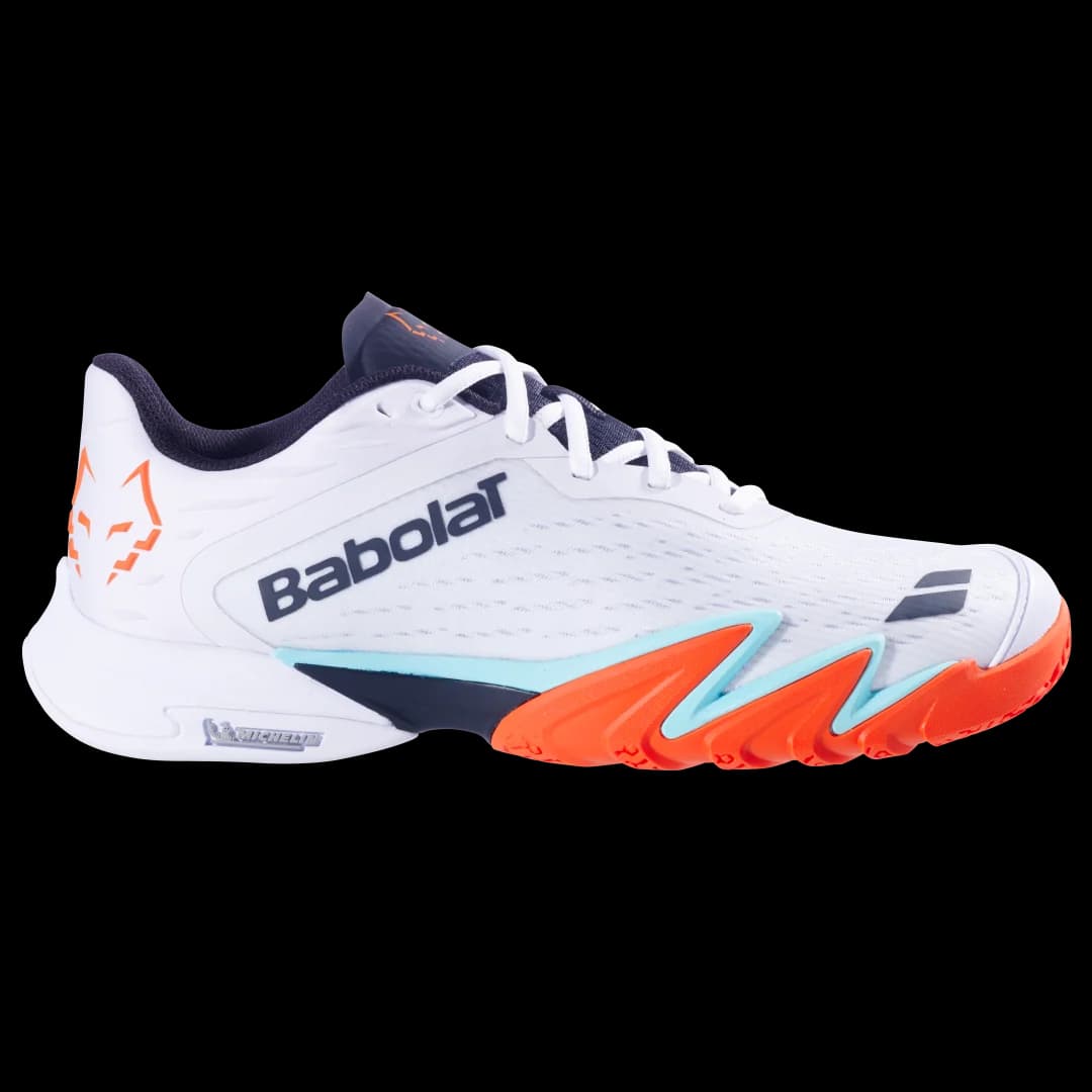 BABOLAT Premura 3 Lebron White/Orange No. 10