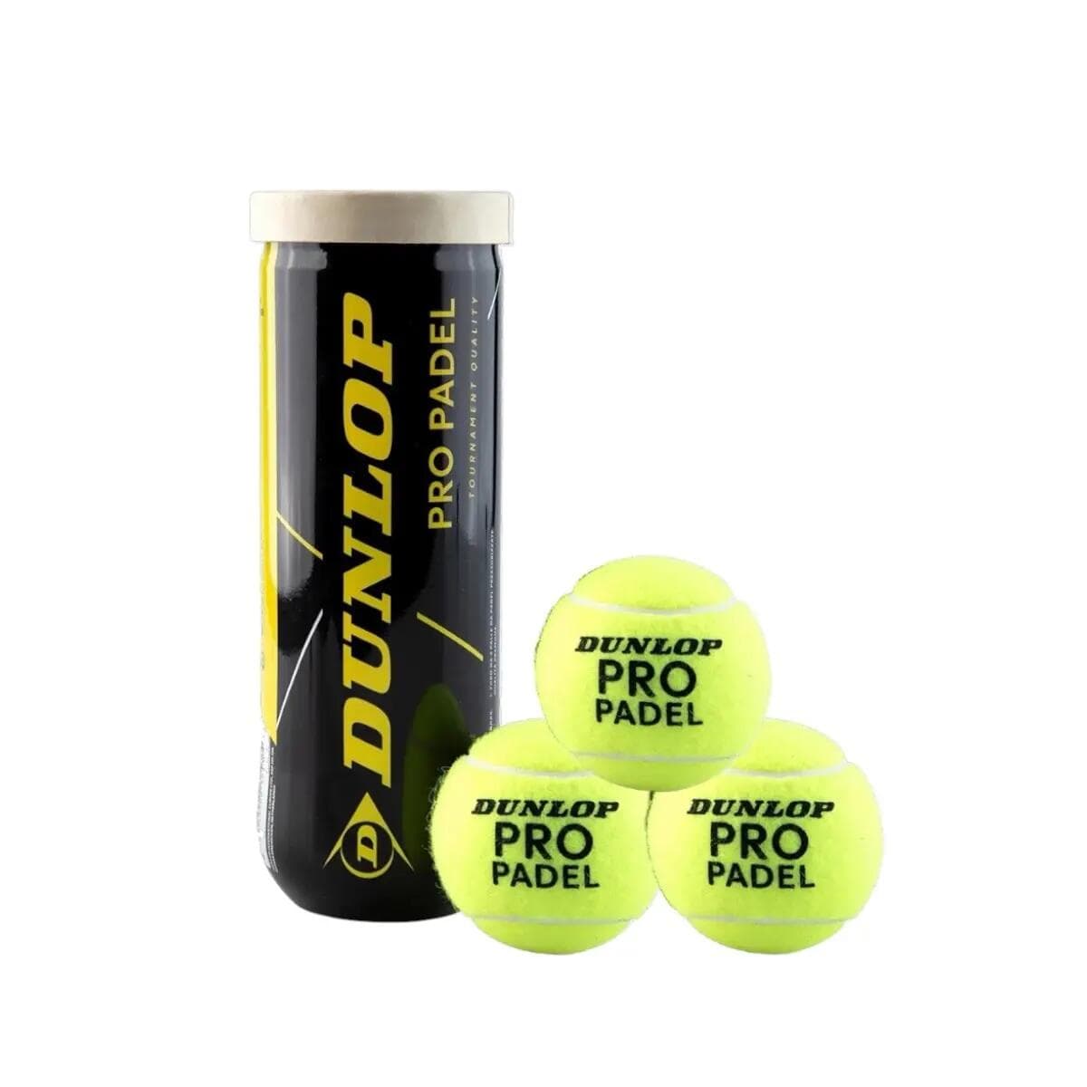 Dunlop Pro Padel (24 cans = 1 carton, 3 balls per 1 can)